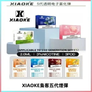 XIAOKE梟客五代煙彈 可替換式電子煙適配ILIA五代Relx六代