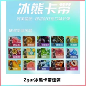 ZGAR PROJECT-D冰熊卡帶15000口可調節功率+大電池續航
